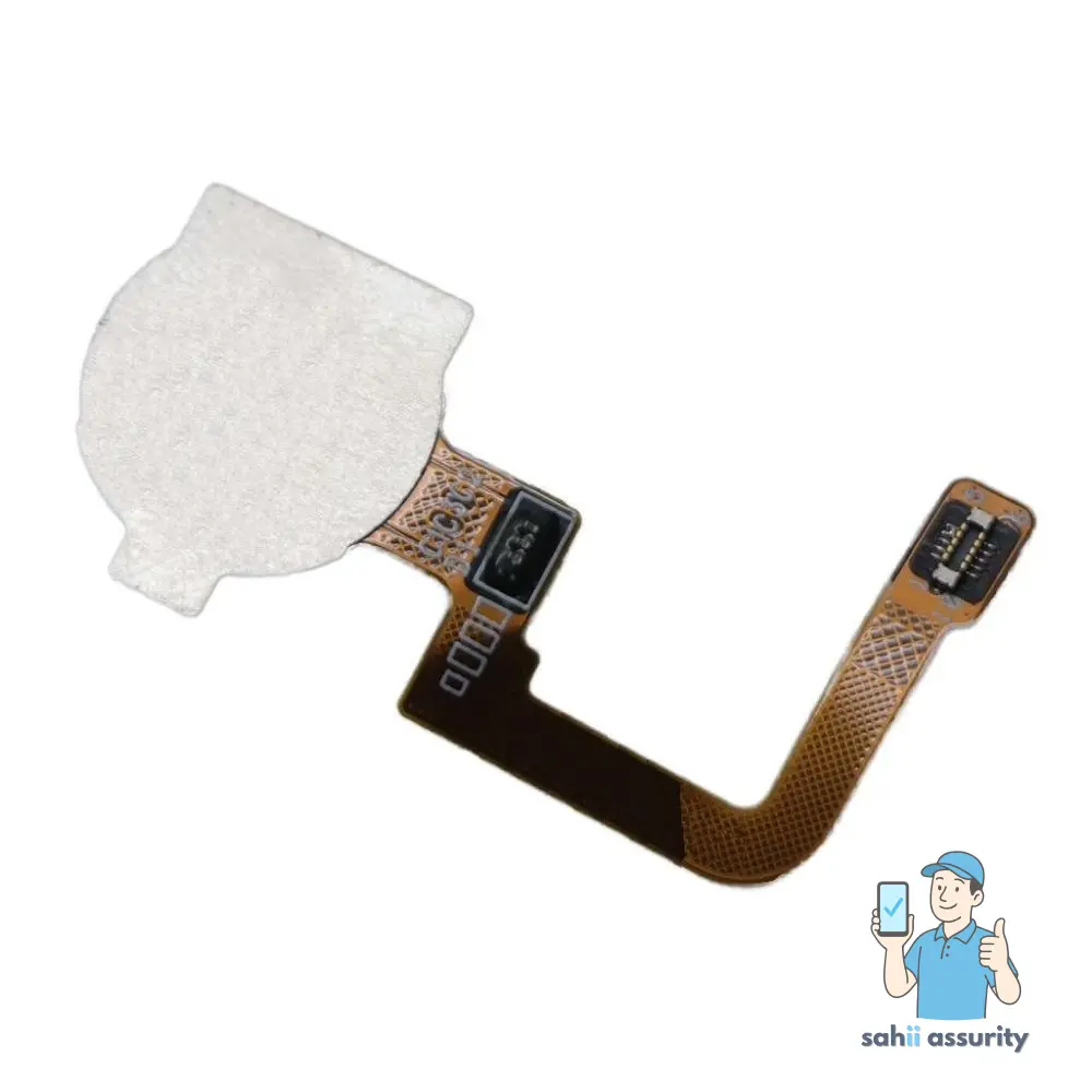 Fingerprint Sensor with Flex Cable for Realme 5 Black thumbnail